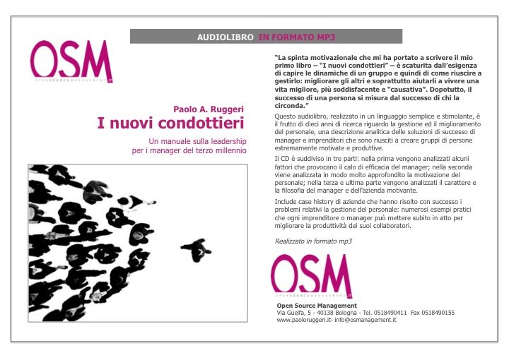 immagine DISPONIBILI GLI AUDIOLIBRI DI PAOLO RUGGERI